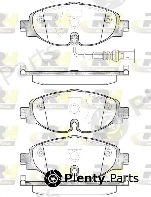 Roadhouse 21515.01 — Brake Pad Set, disc brake