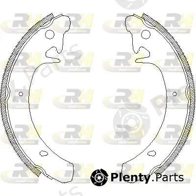 Roadhouse 4129.00 — Brake Shoe