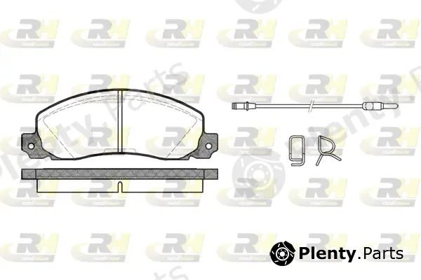 Roadhouse 2202.02 — Brake Pad Set, disc brake