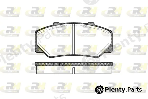 Roadhouse 2176.00 — Brake Pad Set, disc brake