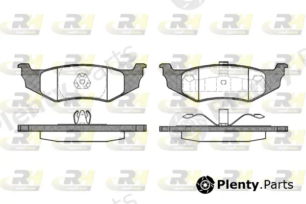 Roadhouse 2482.40 — Brake Pad Set, disc brake