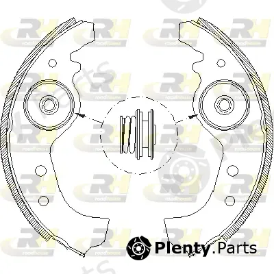 Roadhouse 4015.01 — Brake Shoe