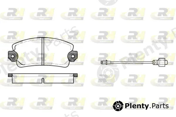 Roadhouse 2025.12 — Brake Pad Set, disc brake
