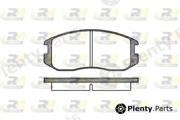 Roadhouse 2357.00 — Brake Pad Set, disc brake