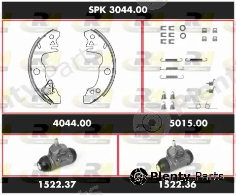 Roadhouse SPK3044.00 — Brake Kit, drum brake Super Precision Kit
