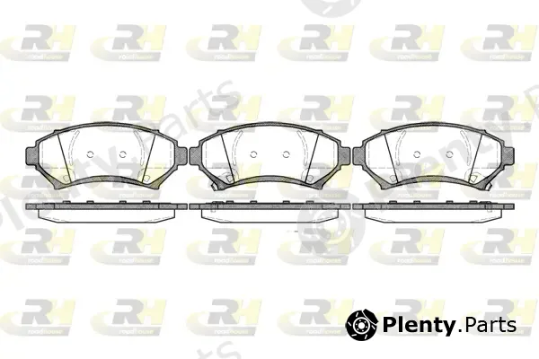 Roadhouse 2641.02 — Brake Pad Set, disc brake