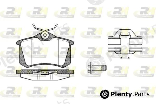 Roadhouse 2263.03 — Brake Pad Set, disc brake