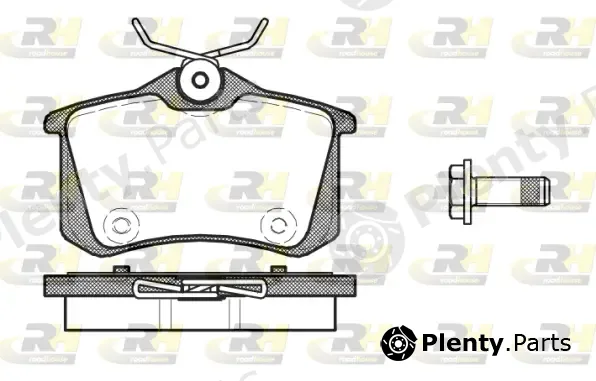 Roadhouse 21391.00 — Brake Pad Set, disc brake