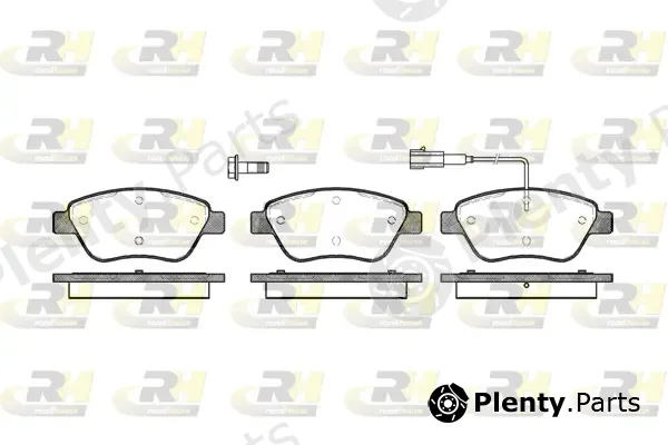 Roadhouse 2858.01 — Brake Pad Set, disc brake