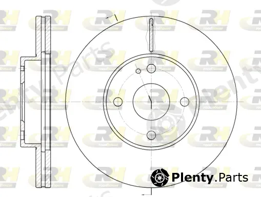 Roadhouse 6184.10 — Brake Disc
