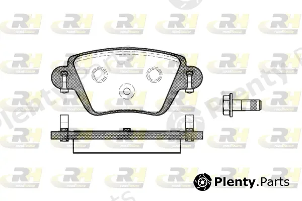 Roadhouse 2777.10 — Brake Pad Set, disc brake