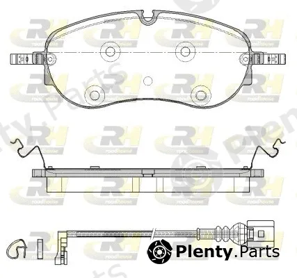 Roadhouse 21962.01 — Brake Pad Set, disc brake