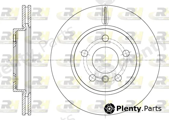 Roadhouse 61617.10 — Brake Disc