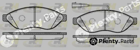 Roadhouse 21237.12 — Brake Pad Set, disc brake