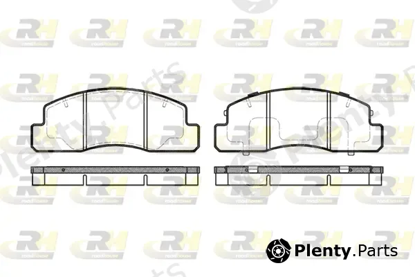 Roadhouse 2495.00 — Brake Pad Set, disc brake