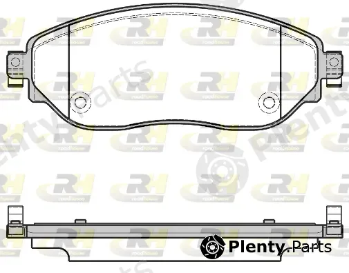 Roadhouse 21617.08 — Brake Pad Set, disc brake