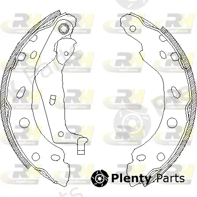 Roadhouse 4001.00 — Brake Shoe