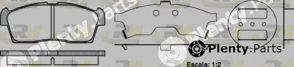 Roadhouse 21199.00 — Brake Pad Set, disc brake