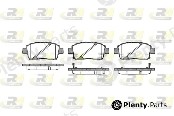 Roadhouse 2740.02 — Brake Pad Set, disc brake