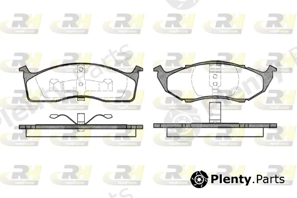Roadhouse 2447.00 — Brake Pad Set, disc brake