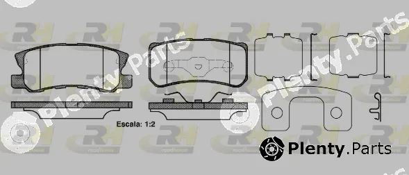 Roadhouse 2803.22 — Brake Pad Set, disc brake