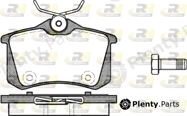 Roadhouse 2263.14 — Brake Pad Set, disc brake