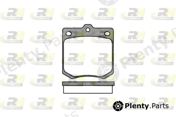 Roadhouse 2074.00 — Brake Pad Set, disc brake