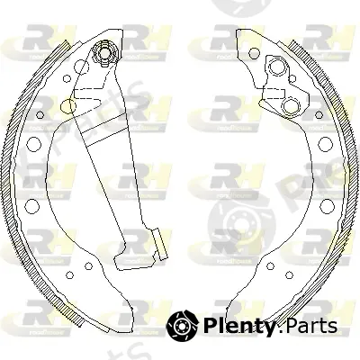 Roadhouse 4046.00 — Brake Shoe