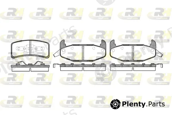 Roadhouse 2532.02 — Brake Pad Set, disc brake