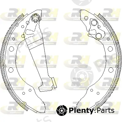 Roadhouse 4046.01 — Brake Shoe