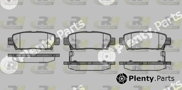Roadhouse 2632.02 — Brake Pad Set, disc brake