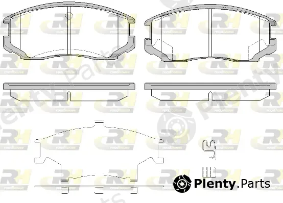 Roadhouse 2357.32 — Brake Pad Set, disc brake