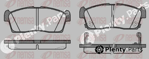 Remsa 1199.02 — Brake Pad Set, disc brake