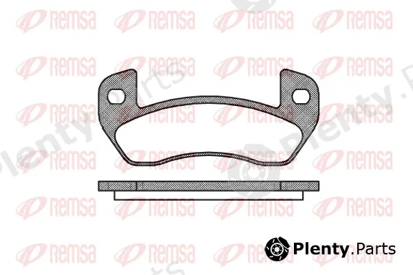 Remsa 1152.00 — Brake Pad Set, disc brake