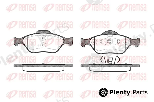 Remsa 0766.00 — Brake Pad Set, disc brake