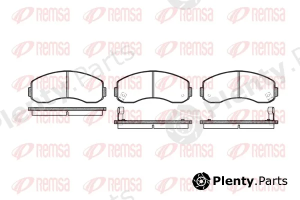 Remsa 0619.02 — Brake Pad Set, disc brake