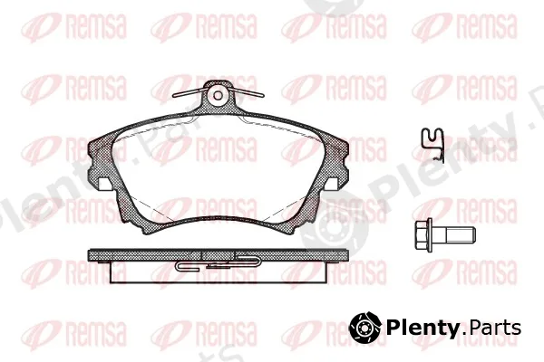 Remsa 0708.02 — Brake Pad Set, disc brake