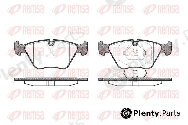 Remsa 0270.10 — Brake Pad Set, disc brake