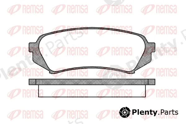 Remsa 0706.00 — Brake Pad Set, disc brake