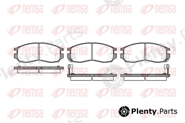 Remsa 0460.02 — Brake Pad Set, disc brake