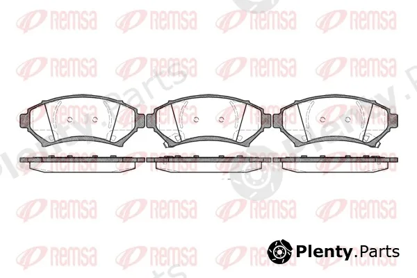 Remsa 0641.02 — Brake Pad Set, disc brake