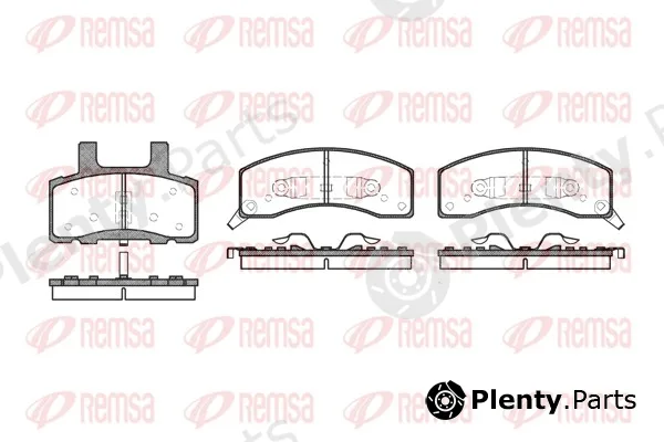 Remsa 0530.02 — Brake Pad Set, disc brake