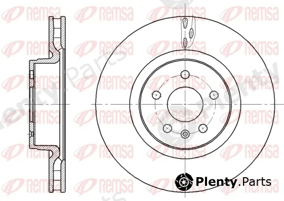 Remsa 62110.10 — Brake Disc