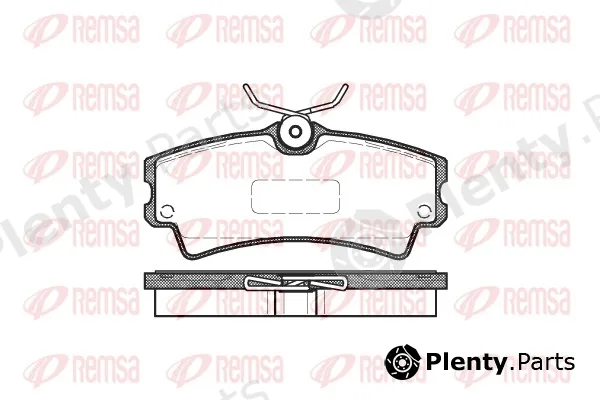 Remsa 1104.00 — Brake Pad Set, disc brake