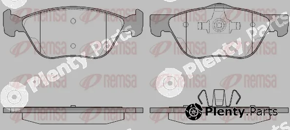 Remsa 0589.20 — Brake Pad Set, disc brake