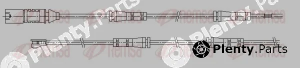Remsa 001198 — Warning Contact, brake pad wear