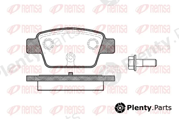 Remsa 0861.00 — Brake Pad Set, disc brake