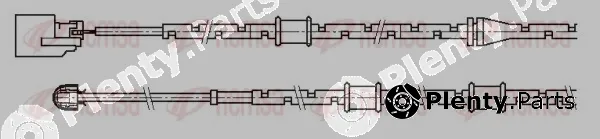 Remsa 001177 — Warning Contact, brake pad wear