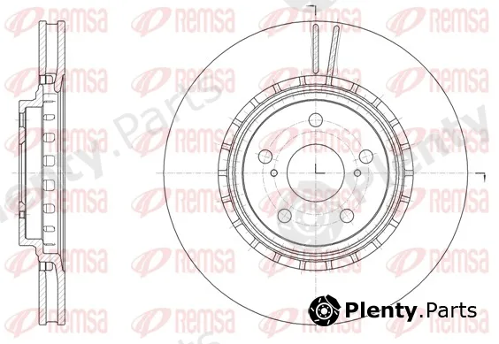 Remsa 61540.10 — Brake Disc