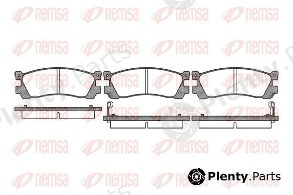 Remsa 0399.02 — Brake Pad Set, disc brake